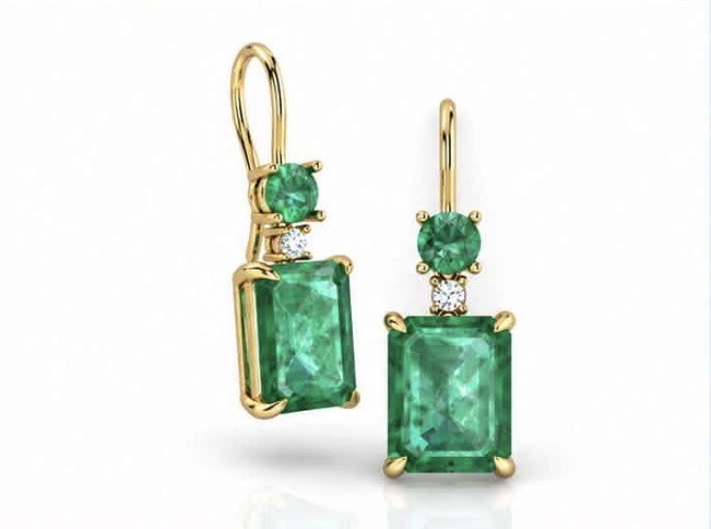 Vértis earrings — front