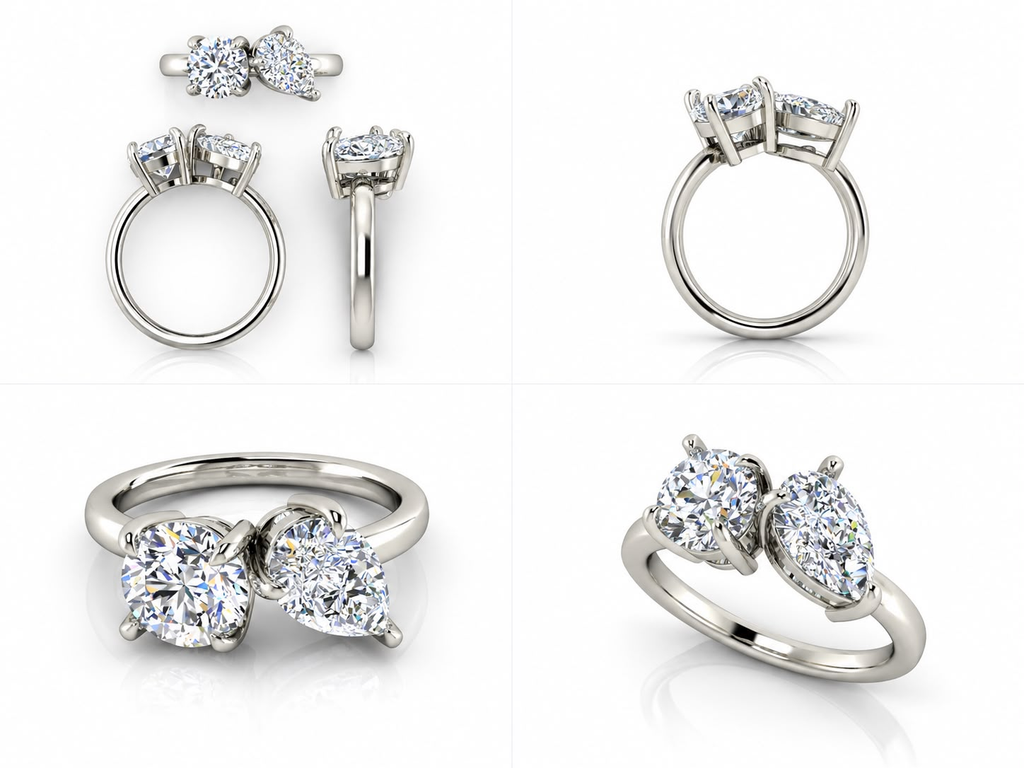 Elara ring white gold views