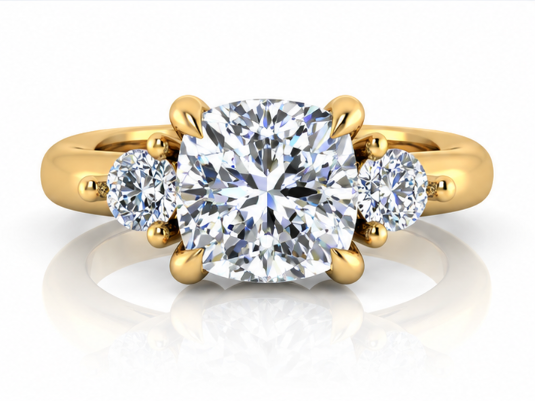 Veloréa ring in yellow gold