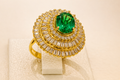 Evergreen ring — front